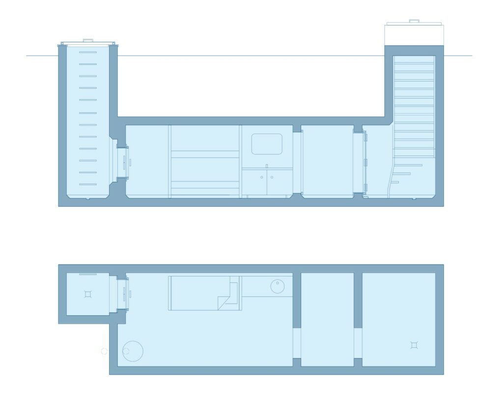 small shelter for a family