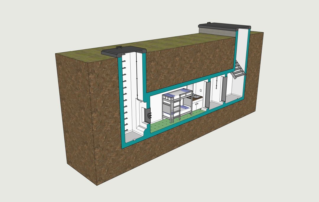 bunker cross section individual bunker cross section